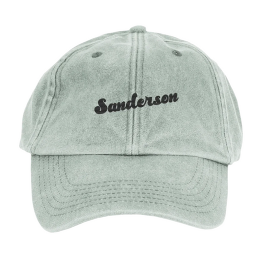 Vintage Sanderson Low Profile Cap - Vintage Sage Green