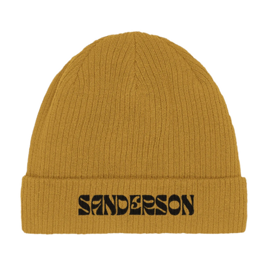 Organic Sanderson Beanie - Mustard